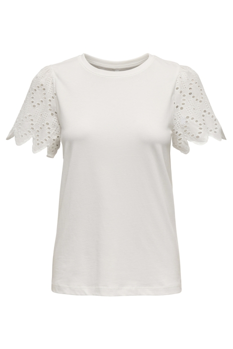 Only onlebba life s/s lace top jrs